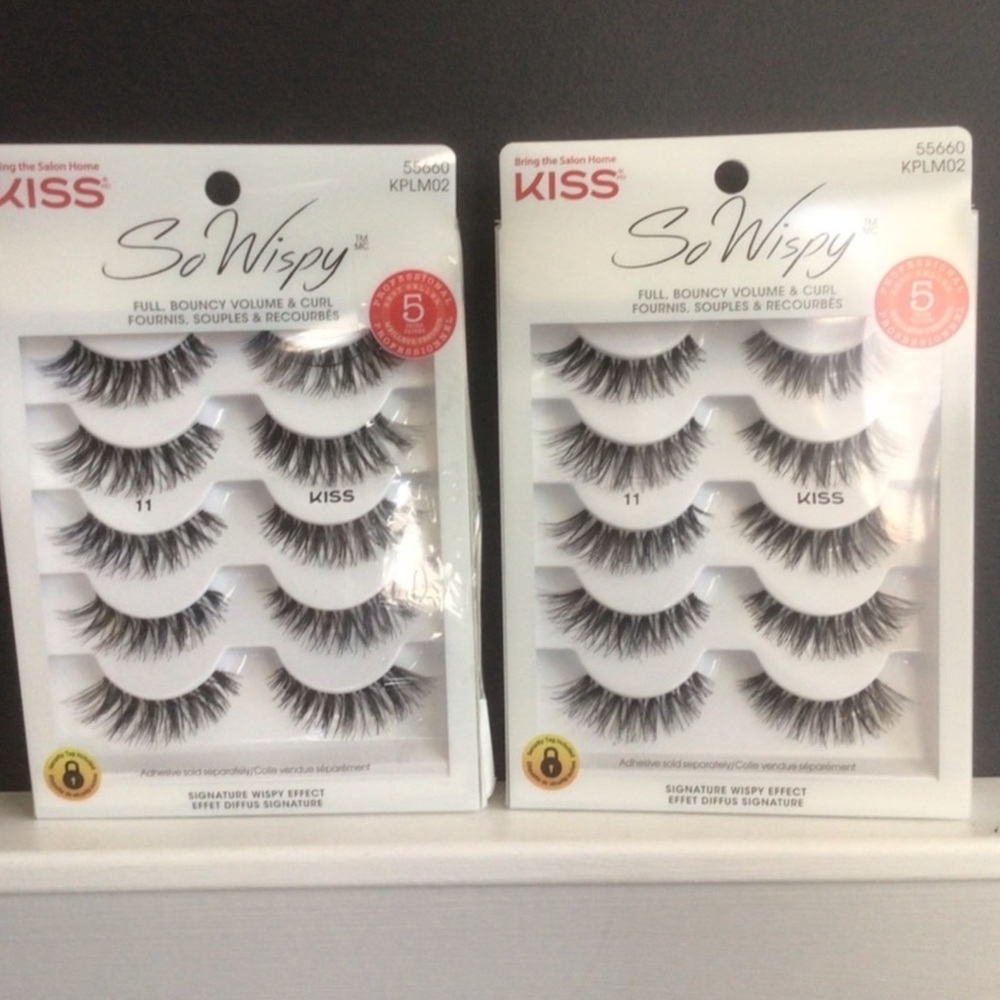 Kiss So Wispy Lashes x 2